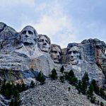 Trump's Fireworks at Mt Rushmore / Photo of Mt. Rushmore